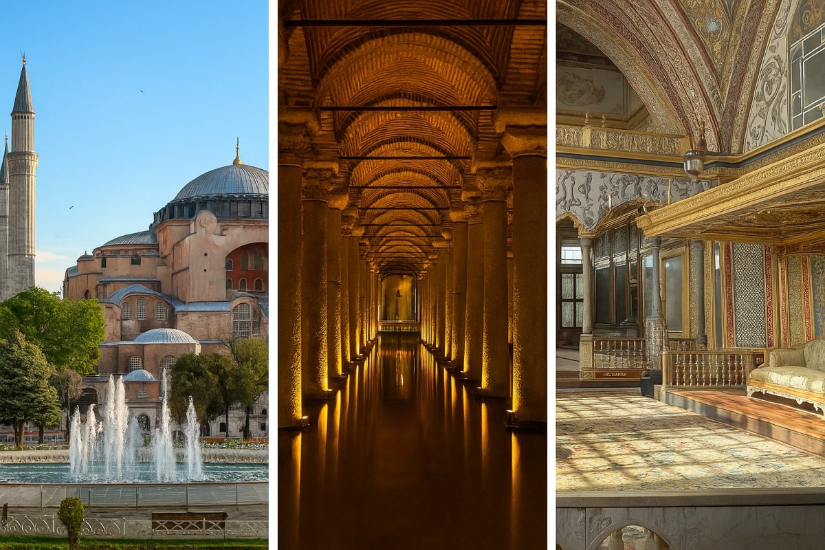 How to Combine Hagia Sophia, Basilica Cistern, and Topkapi Palace in One Day