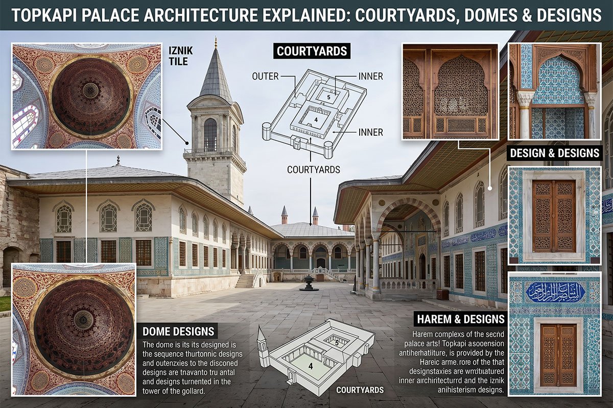 Topkapi Palace Architecture Explained: Courtyards, Domes & Designs
