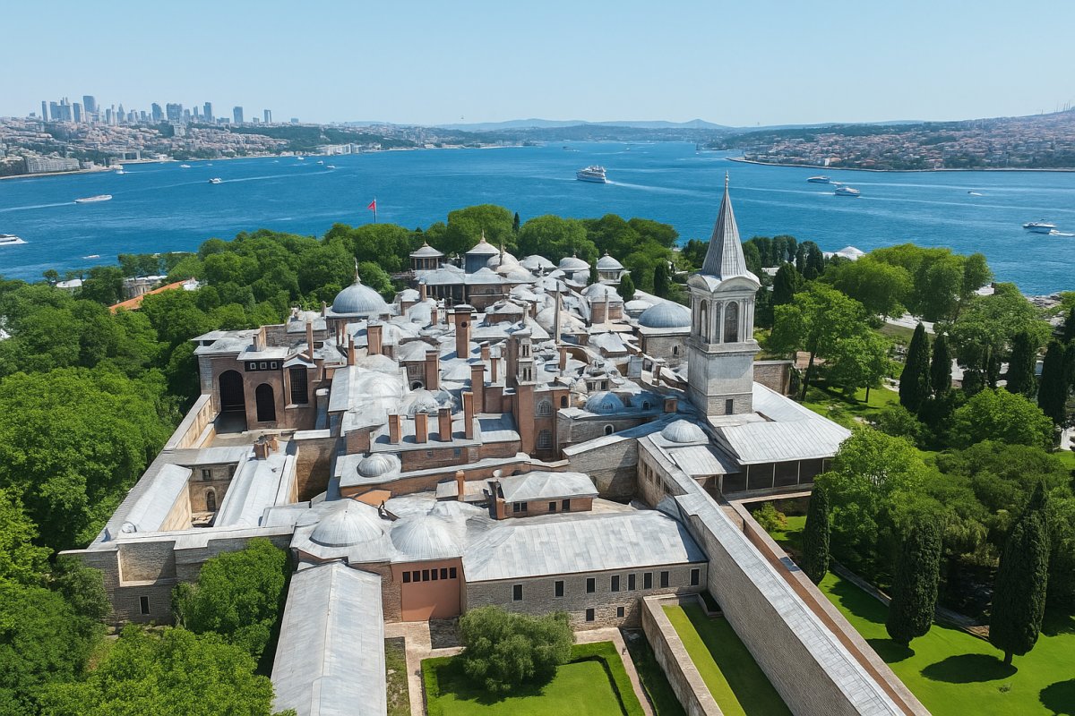 Topkapi Palace Map: Rooms, Entrances and Exits