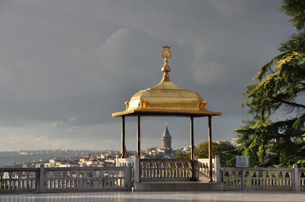 Topkapi Palace - The Terrace and Bosphorus View