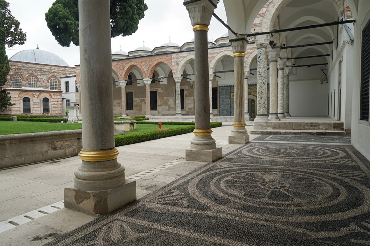 Third Courtyard at Topkapi Palace